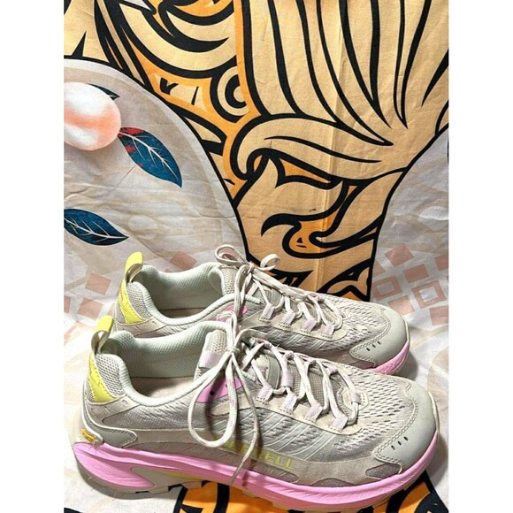 s-l400.jpg Merrell J037858 Women’s Trail Running Shoes Vibram Beige Pink 9.5